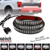 Ricoy 60inch Triple-Row 6-Function Amber Sequential Turn Signal LED Truck