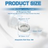 PATIKIL Wedge Locking Washers, 20 Pack Manganese Steel Vibration Resistant