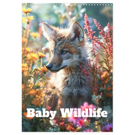 Baby Wildlife (Wall Calendar 2026 DIN A3 Portrait), CALVENDO 12 Month Wall Calendar: Baby woodland creatures through the seasons