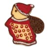 Staedter Tinplate Santa Claus Cookie Cutter, Silver, 7 cm