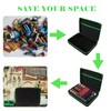 stukcaze Battery Organizer Storage Case with Tester for AA AAA