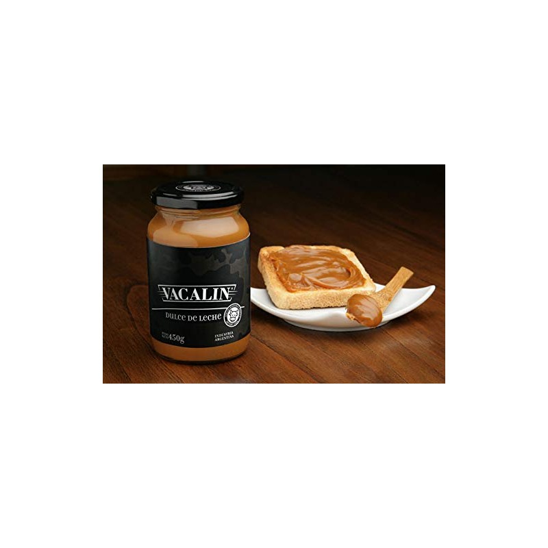 Vacalin Dulce de Leche Classic Creamy Milk Confiture, 450 g