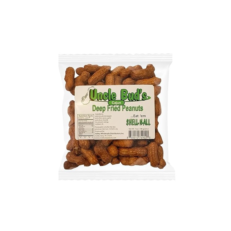 Cajun Deep Fried Peanuts - Eat 'em Shell & All