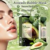 Premium Avocado Whitening Bubble Mask for Blackhead Removal & Pore