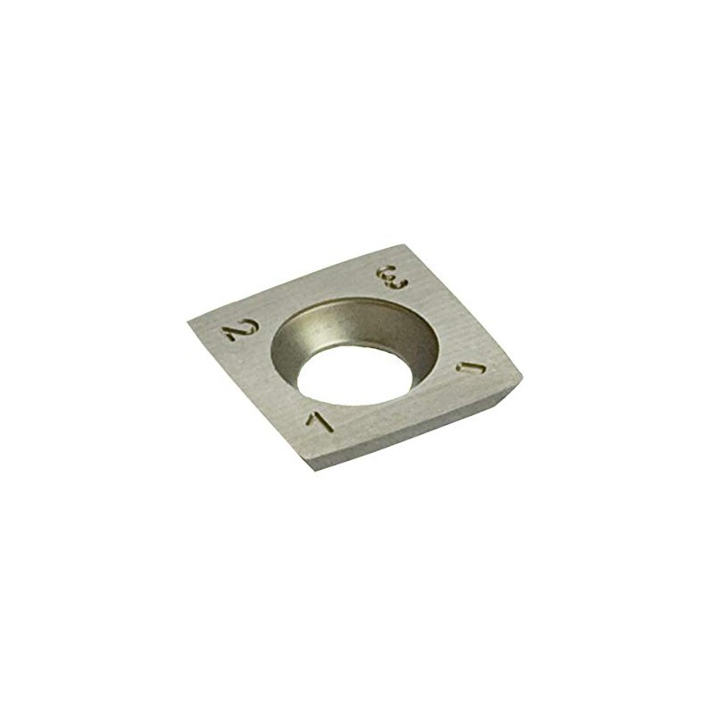 10 pieces Taper tap, turning plate / reversible blade, HM,