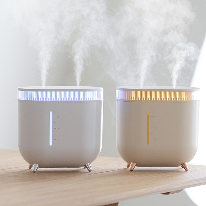 Humidifier 2L Capacity USB Charging Delicate Double Spray Humidifier with
