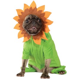 Rubie's Pet Costume, Large, Sunflower