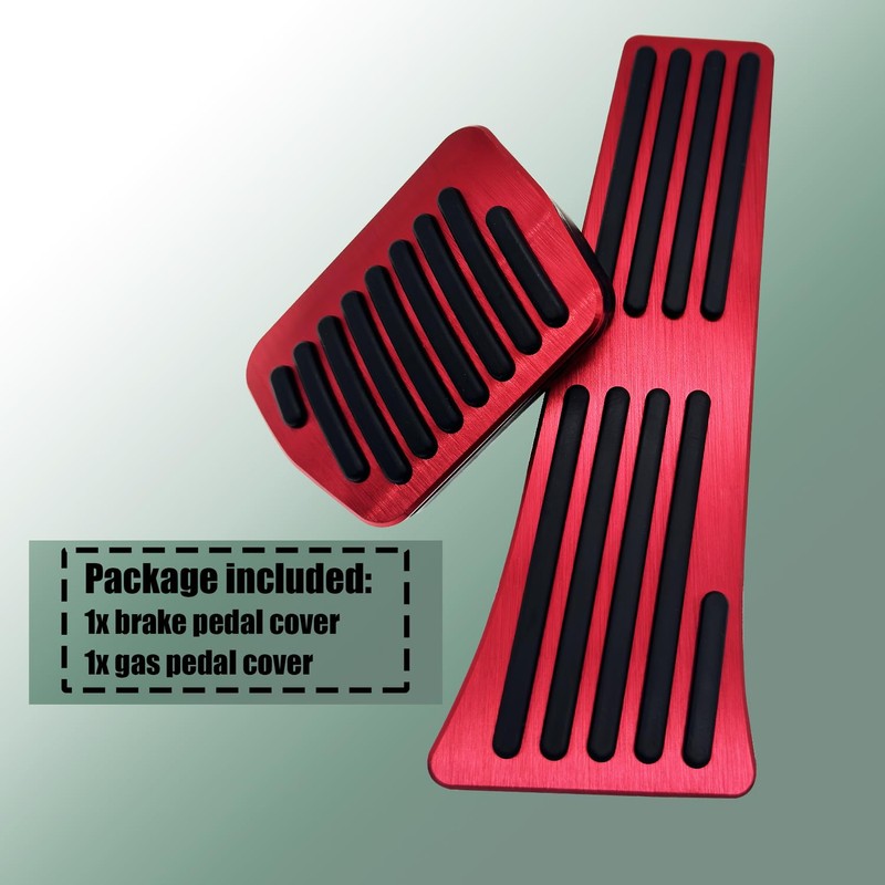Rxmgf Brake Foot Pedal Gas Accelerator Pedal Cover Compatible with