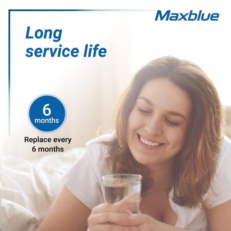 Maxblue Refrigerator Water Filter Replacement for Frigidaire EPTWFU01® Pure Source