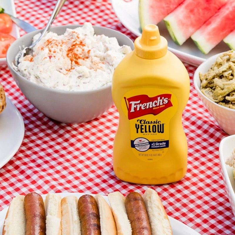 French's Classic Yellow Mustard, 30 oz