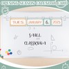 Chiisong Boho Calendar Bulletin Board Set Classroom Flip Calendar with