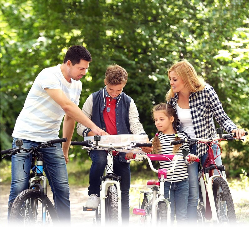 YHT Bike Bell with Crisp Loud Melodious Sound,Bicycle Bells for