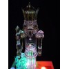 Holiday Time NUTCRACKER color changing LED LIGHT UP Animation TRAIN
