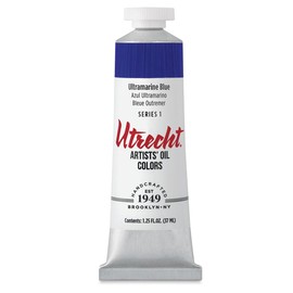 Utrecht Artists' Oil Paint - Ultramarine Blue, 37 ml tube
