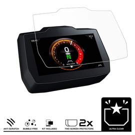 Speedo Angels Dashboard Screen Protector compatible with TIGER 900 GT/RALLY (2024-) 2 x Ultra Clear