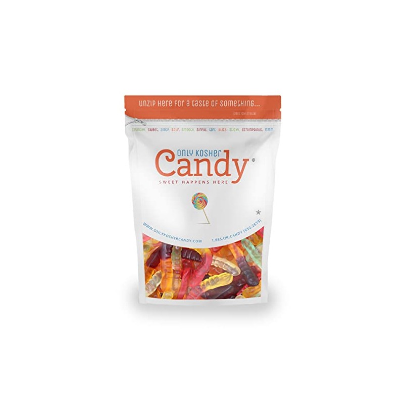 Only Kosher Candy Bulk Haribo Gummy Candy Wummies Flavor, Kosher