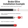 MUQZI 5 Sets Bicycle Brake Olive Connecting Insert Kit for