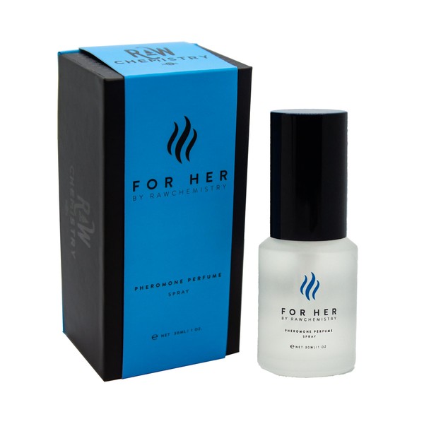 RawChemistry For Her A Pheromone Infused Perfume, for Her [Attract Formula] - Elegance, Extra Strength Formula 1 oz.