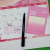 Gradient Transparent Sticky Notes, 8x8 cm See Through Notes for