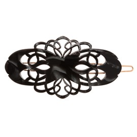 France Luxe Chicago Tige Boule Barrette - Nacro Black
