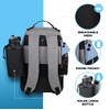 Flight level Disc Golf Backpack with Insulated Cooler | Frisbee