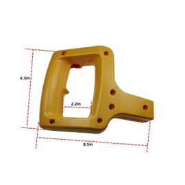 Miter Saw Clamshell Handle 153755-01 compatible DW708 DW708-BR DW708-B2 Miter Saw,Miter Saw Handle Clamshell Set