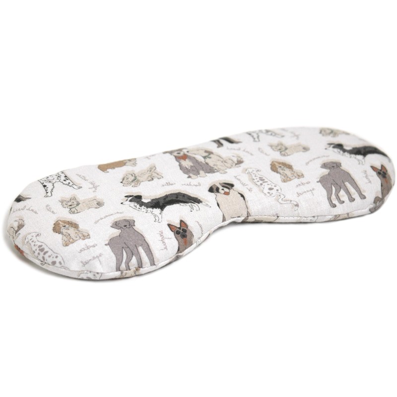 Bio-Bio Eye Pillow Eyebright & Linseed "Love Dogs" for Relaxation,