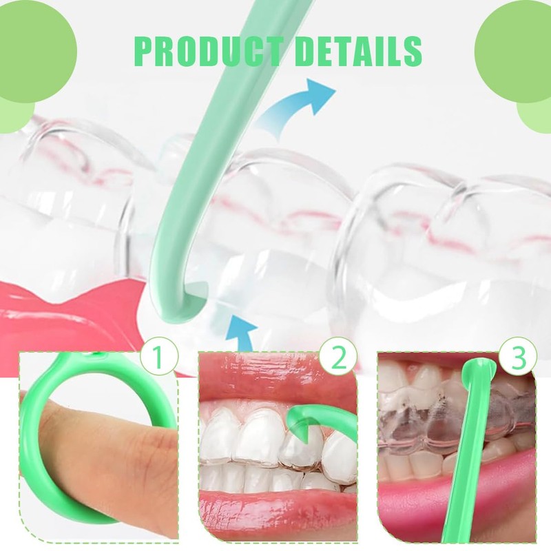 Invisible Braces Remover, Pack of 30 Aligner Removal Tool, Aligner