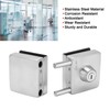 2PCS Push Sliding Gate Lock Corrosion Resistant Antioxidant Stainless Steel