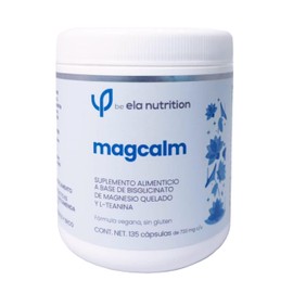 Magcalm-ela nutrition-bisglicinato de magnesio quelado  L-teanina                                                                                     