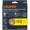 Truper DIRO-512, Disco de lija roto orbital 5", grano 120,