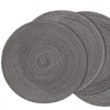 Hoshen Round Cotton Yarn Placemats, Soup Plates, Coasters, Heat Insulation
