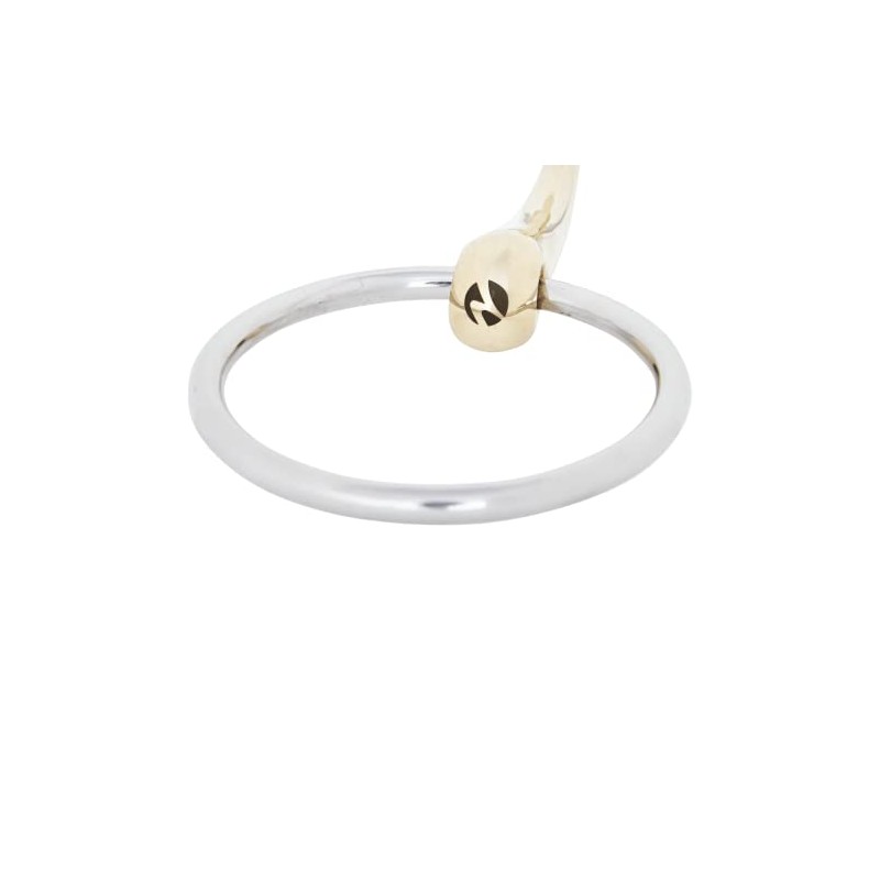 BUSSE KAUGAN® Shaped Snaffle Bit 14 mm, Double Jointed