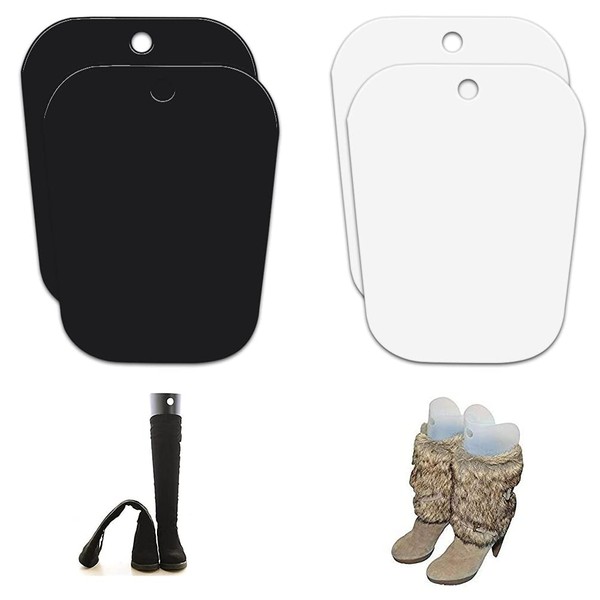 QUUPY 2 Pairs Reusable Boot Shaper Form Inserts Shoe Trees