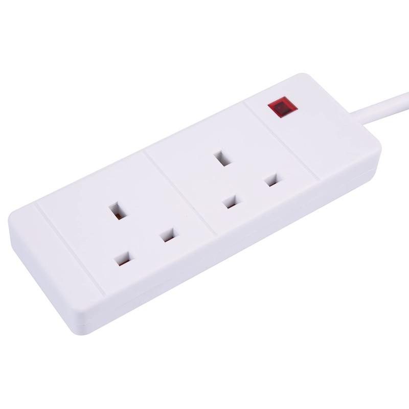 PRO ELEC PRO ELEC PELB1900 2 Gang Extension Lead 3m,