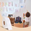 Hoewina 3000 Pcs White Dot Stickers, 1" Label Sticker Round