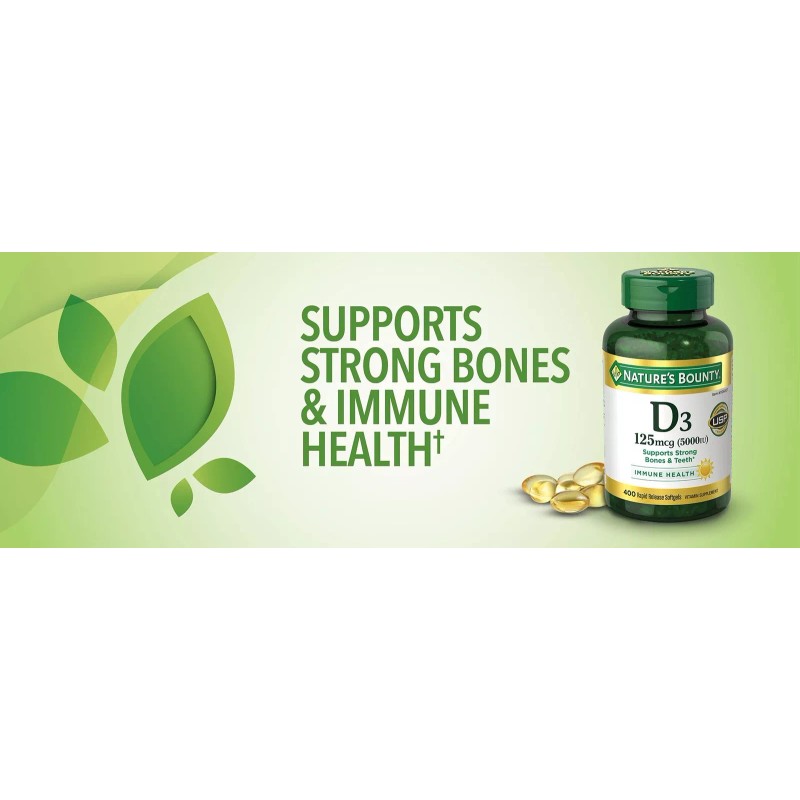 Nature’s Bounty Nature's Bounty Immune Health Vitamin D3 5000 iu