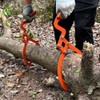 Pilarmuture 20" Log Tongs,Heavy Duty Timber Claw Hook with Dragging