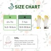 HANDLANDY 3 Pairs Womens Gardening Gloves, Breathable Nitrile Coated Outdoor
