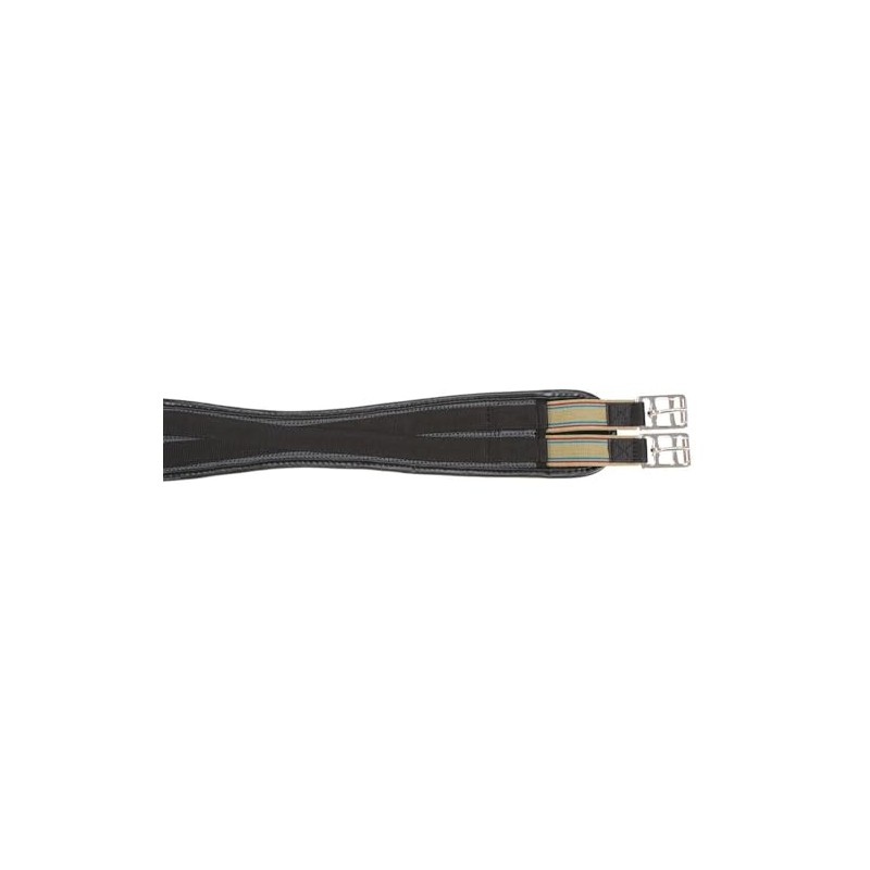 Kerbl 321056 Curved Saddlegirth - Black, 110 cm
