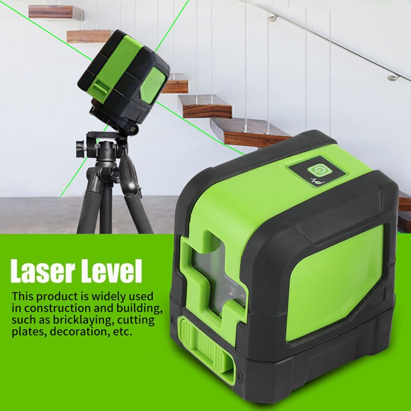 9011G/R 2 Lines High Precision Laser Spirit Level Line Instrument