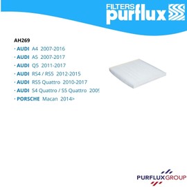 Purflux AH269 Filter, interior air