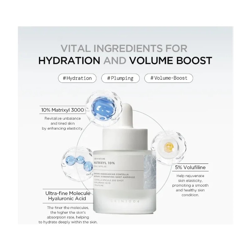 Skin1004 Madagascar Centella Matrixyl 10% Boosting Shot Todo Tipo De