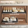 Telescopic Drawer for Gluing, Pack of 2 Extendable Kitchen Drawers,