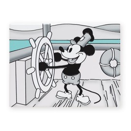 Art of Arora 2885 Steaming Ahead At the Wheel Ceramic Tile Picture Plaque Wall Art 15 x 20cm