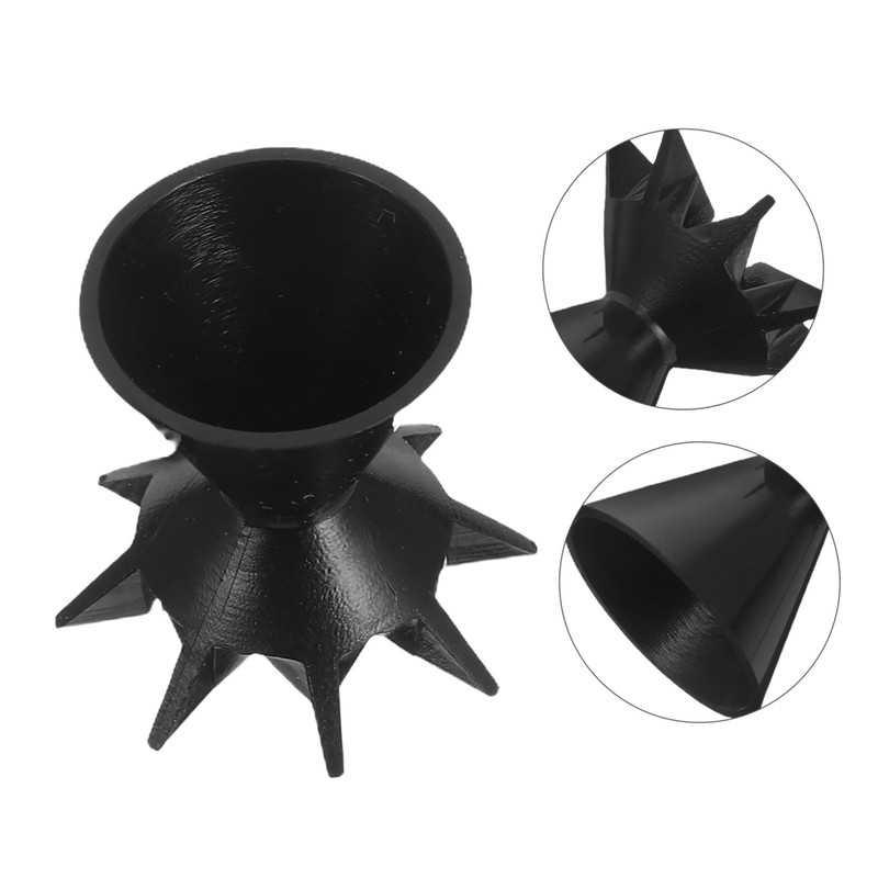 Operitacx 3pcs Reusable Plastic Paint Pouring Funnel Cup Set Multi