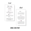 How To Apply False Lashes Card | Physical Printed 2"