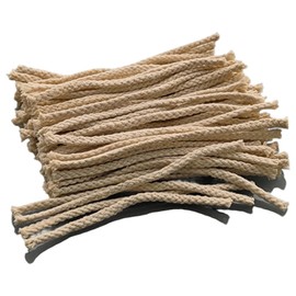 Oil Lantern Wicks, 10 Feet Kerosene Oil Lamp Wicks for Garden Alcohol Lamps(6 mm/ 0.23 Inch)