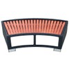 vidaXL Spa Step Poly Rattan Black Deck Patio Hot Tub
