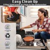 MATI 2PCS Reusable Air Fryer Liners, Non Stick Surface, Large
